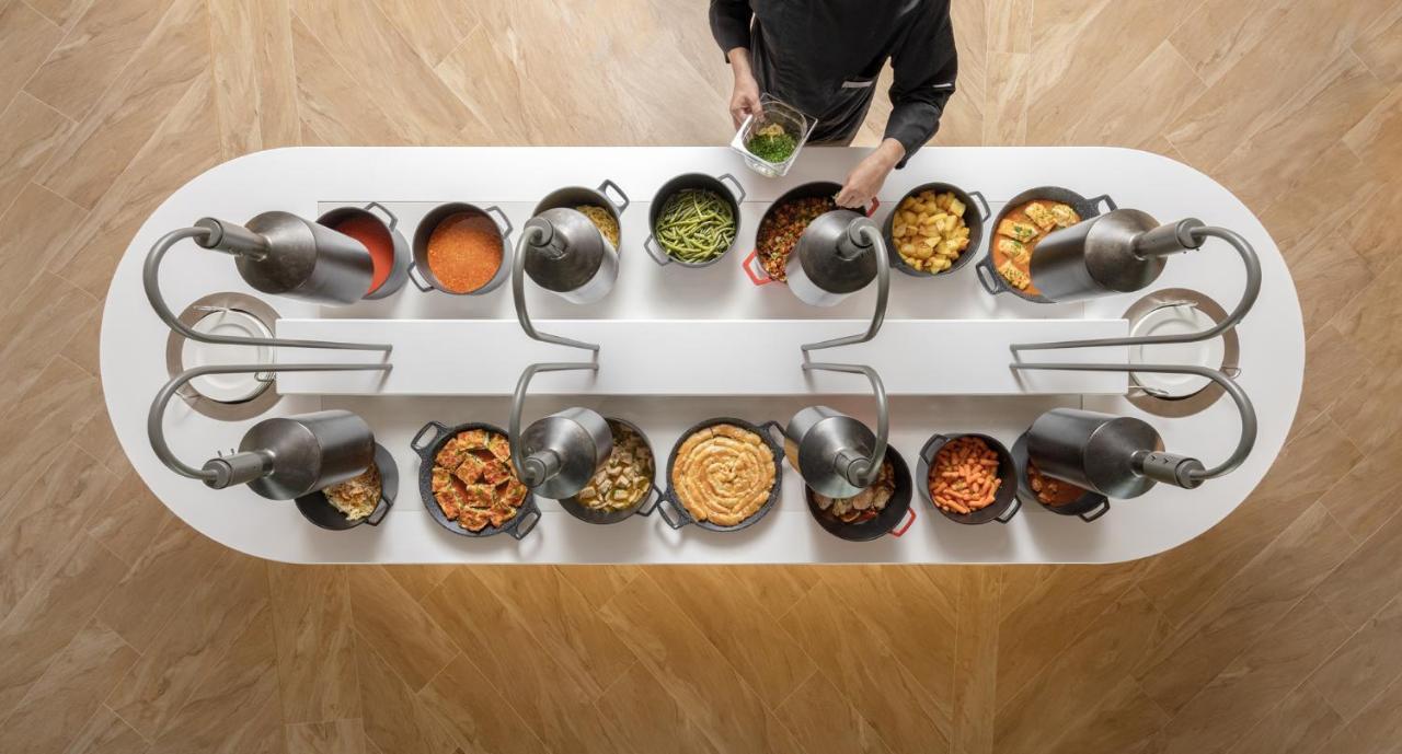 Nautilux Rethymno By Mage Hotels Exterior photo A salad bar