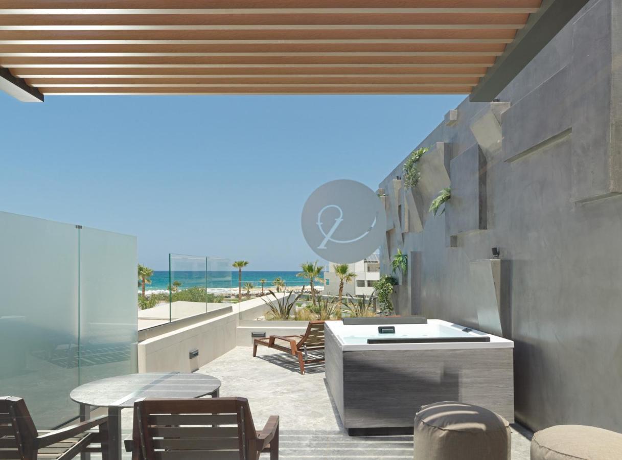 Nautilux Rethymno By Mage Hotels Exterior photo A rooftop terrace at a hotel in Greece